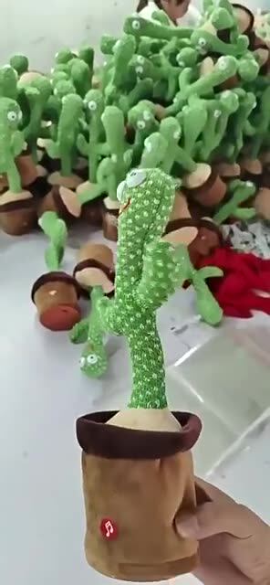 2023 New Model of the Magical Dancing and Talking Cactus Toy That Can Dance and Sing