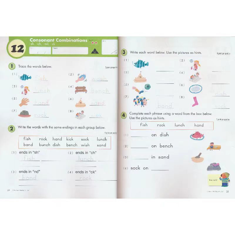 Kumon ReadinG Workbooks G1-G6 Kumon Education EnGlish OriGinal Primary School Full-year Level