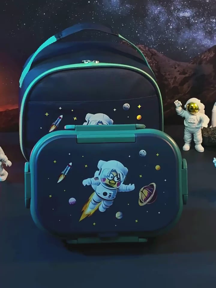 316 Stainless Steel Insulated Lunch Box Special for Students and Primary School Students Children's Cartoon Lunch Box Lunch Plate