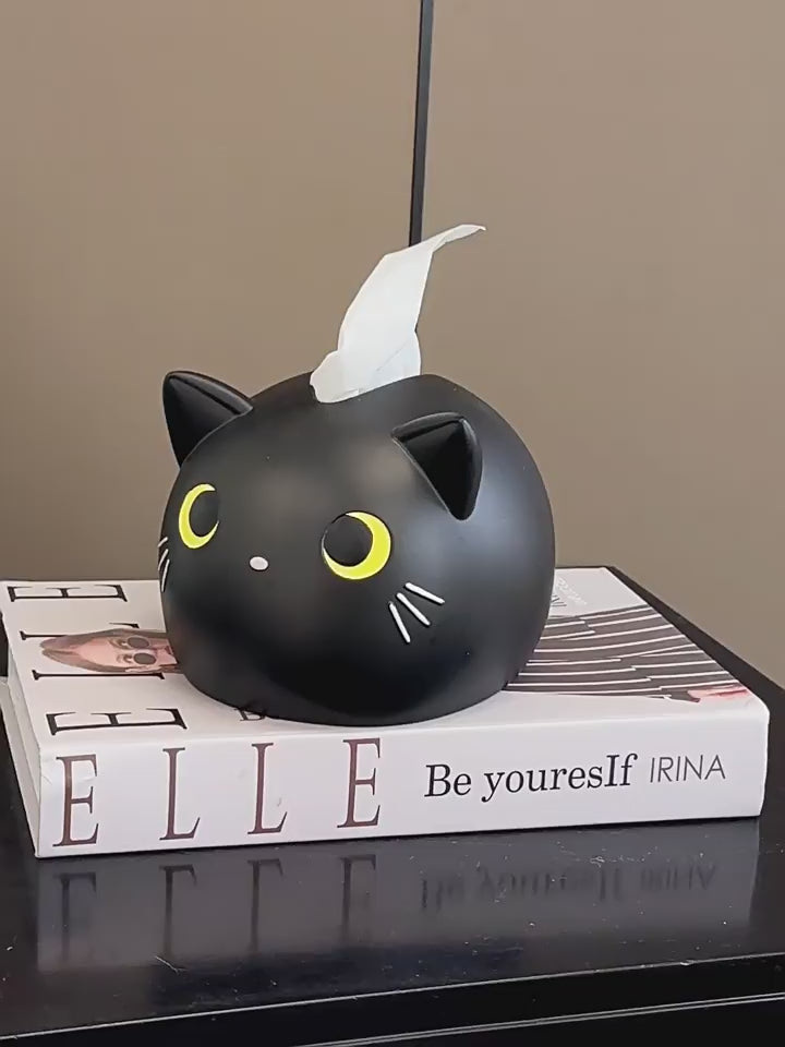 Creative Cute Tissue Box Paper Box Household Living Room Desktop High-end Light Luxury Car Napkin Advanced Sense Tissue Box