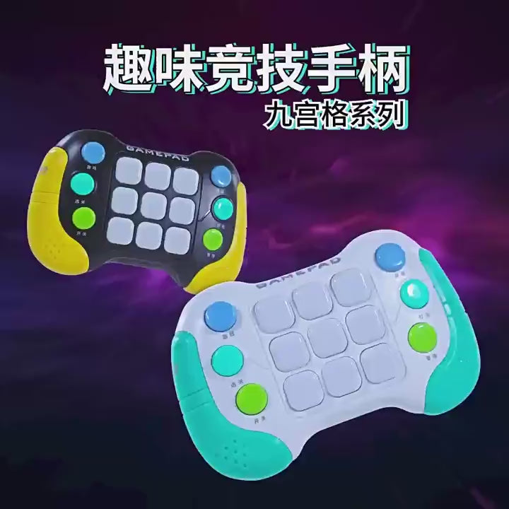 Star Wheel Rolling Puzzle Stress-Relief Game Console: Speed Push Competitive Adventure Clearance & Whack-a-Mole Button-Press Toy for Kids